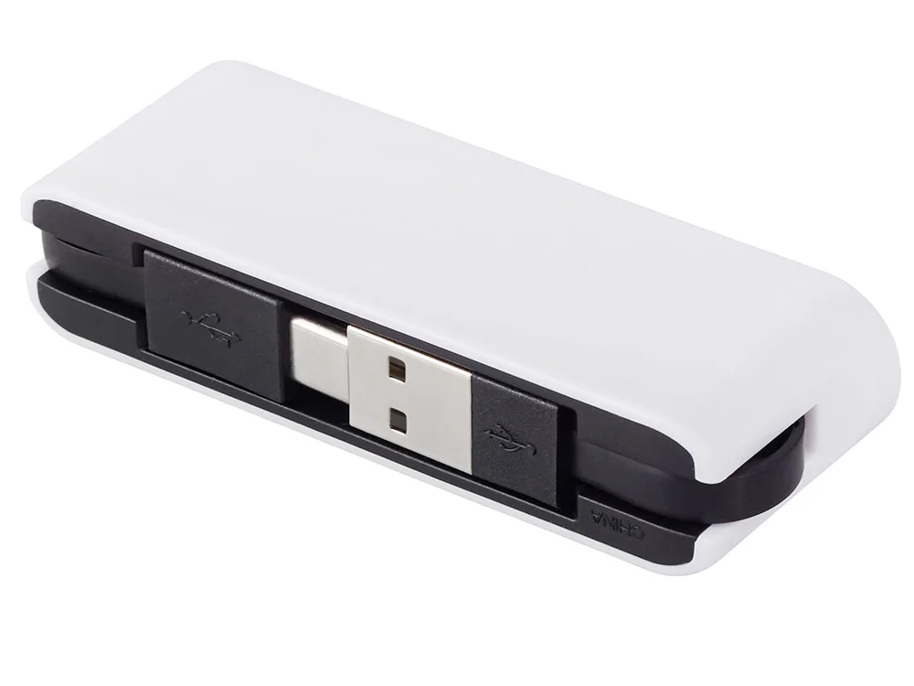 USB-хаб Hubix с коннектором 2-в-1 USB-C и USB-A, 2.0