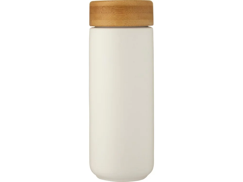 Керамическая кружка Lumi с бамбуковой крышкой