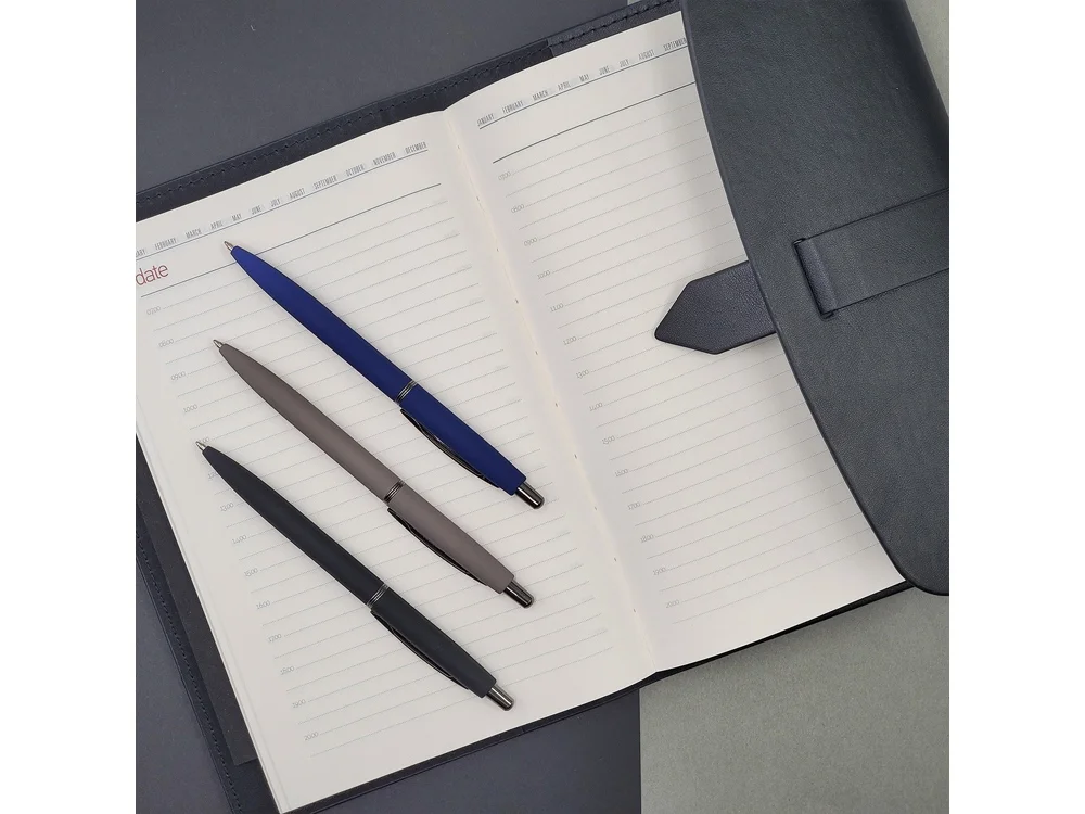 Ручка металлическая шариковая San Remo, софт тач