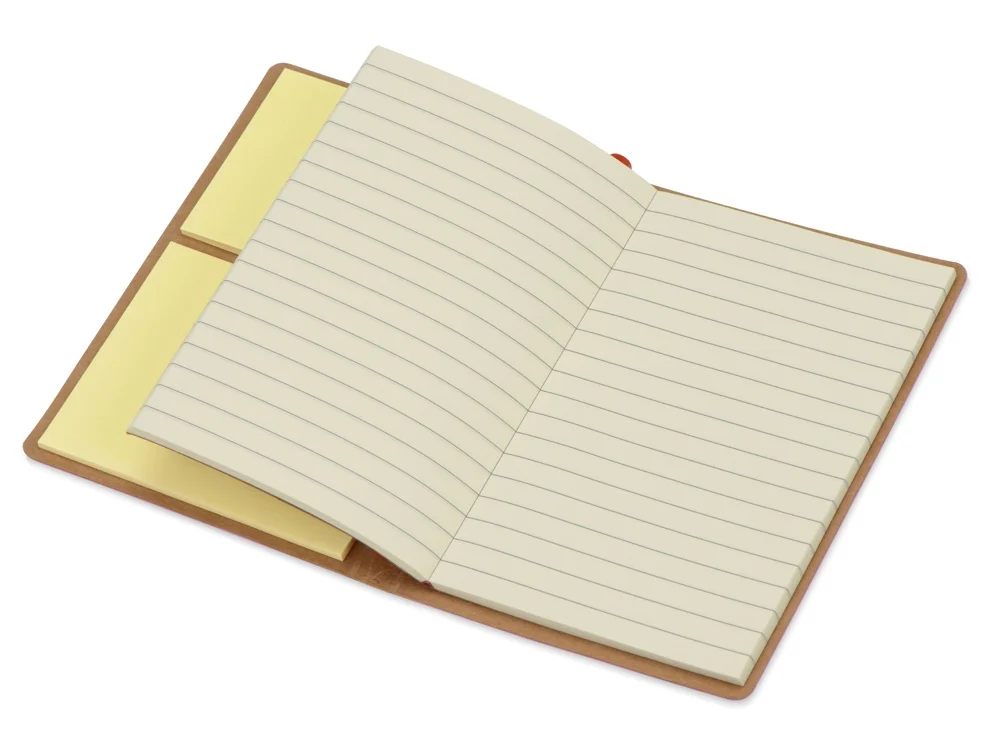 Блокнот А6 Write and stick с ручкой и набором стикеров