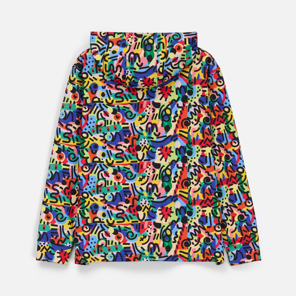 Худи унисекс Morfiss с полной запечаткой на заказ