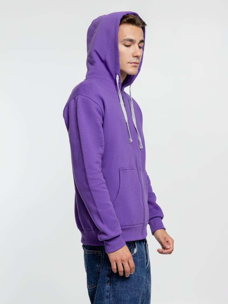 Толстовка на молнии с капюшоном Unit Siverga Heavy