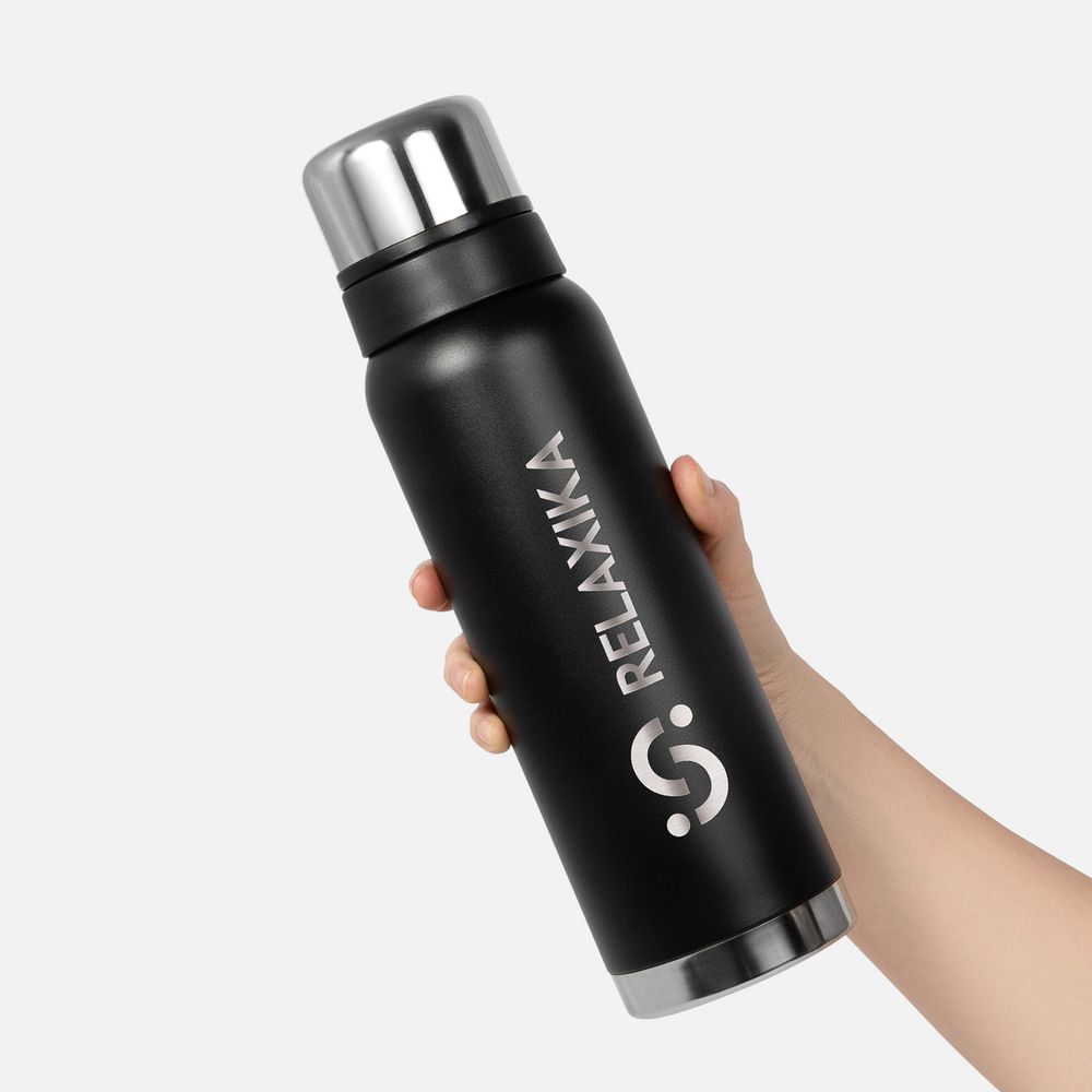 Термос Relaxika 1000 со стикерпаком