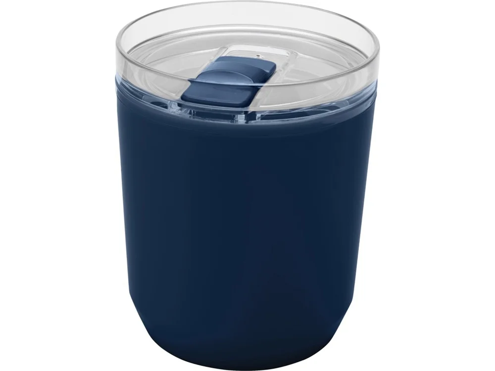 Кружка из переработанного пластика Hudson с двойными стенками