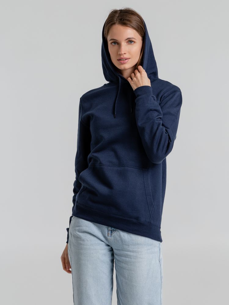 Толстовка с капюшоном Snake II голубая