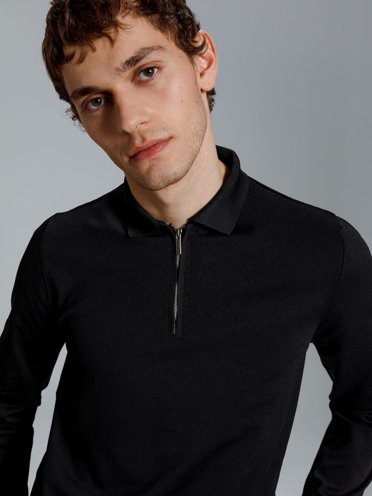 Рубашка поло мужская с длинным рукавом Terrazzo