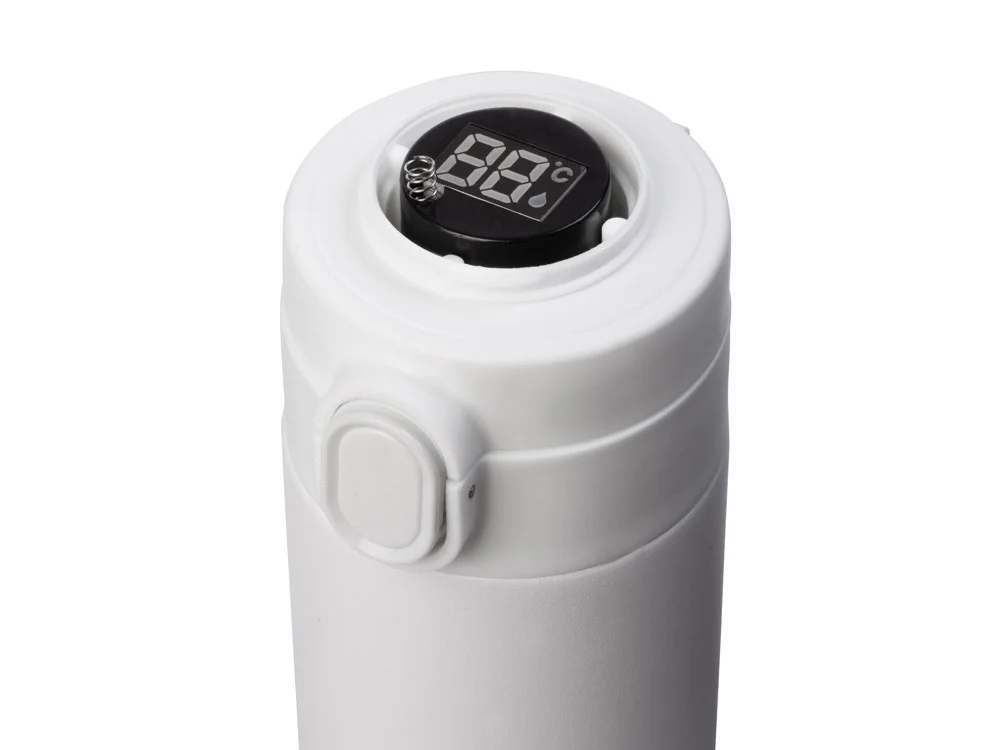 Вакуумная термокружка с индикатором и медной изоляцией Bravo, тубус, 400 мл