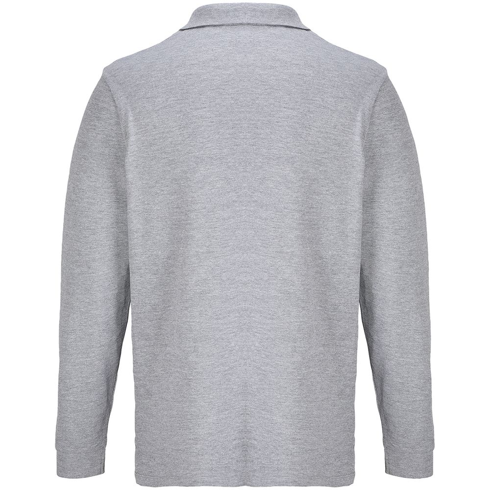 Рубашка поло унисекс с длинным рукавом Pacific LSL