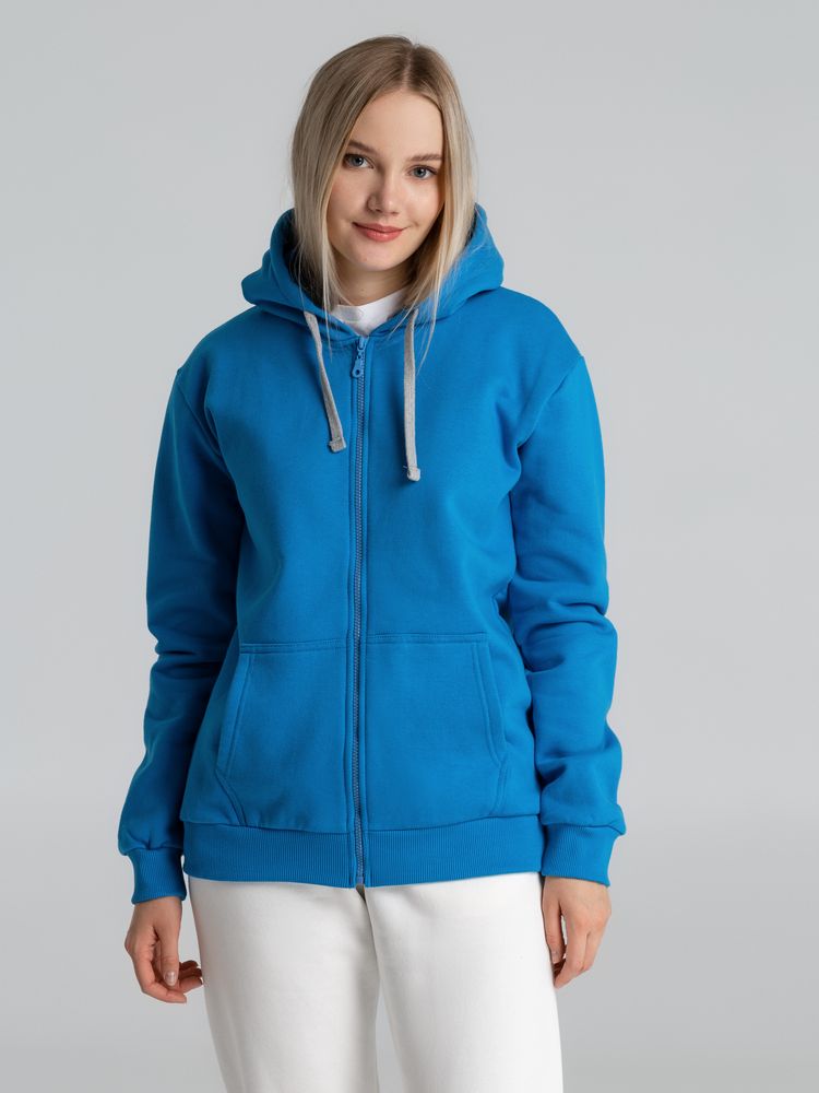 Толстовка на молнии с капюшоном Unit Siverga Heavy