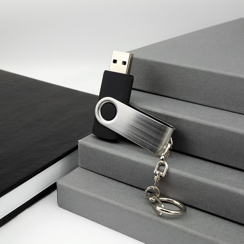 Флешка Twist, белая