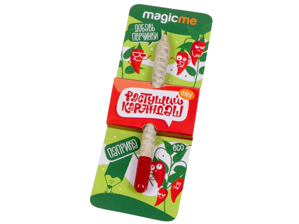 Растущий карандаш mini с семенами акации серебристой