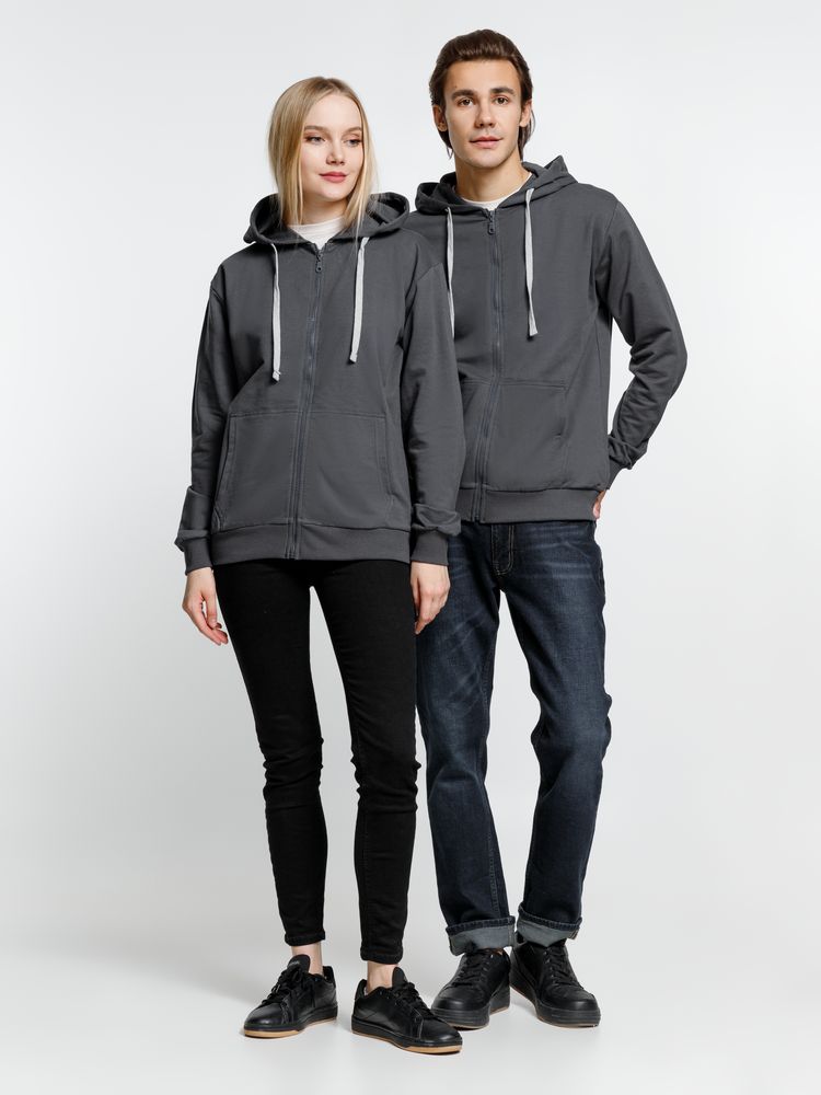 Толстовка на молнии с капюшоном Unit Siverga