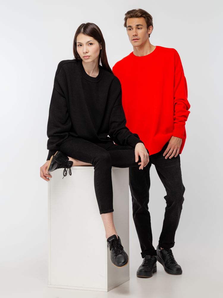 Джемпер оверсайз унисекс Stated в сумке