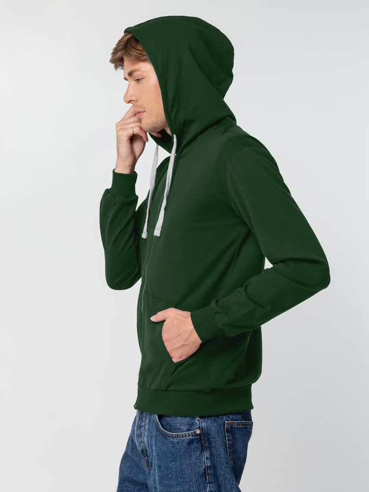 Толстовка на молнии с капюшоном Unit Siverga