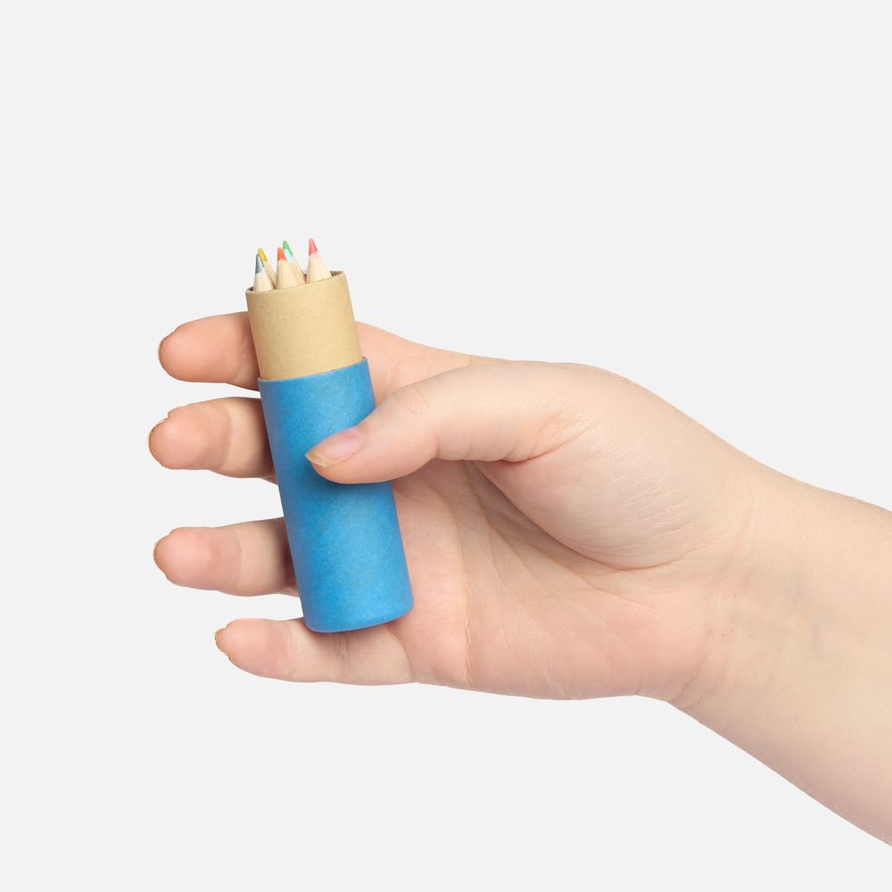 Набор цветных карандашей Kiddo с точилкой