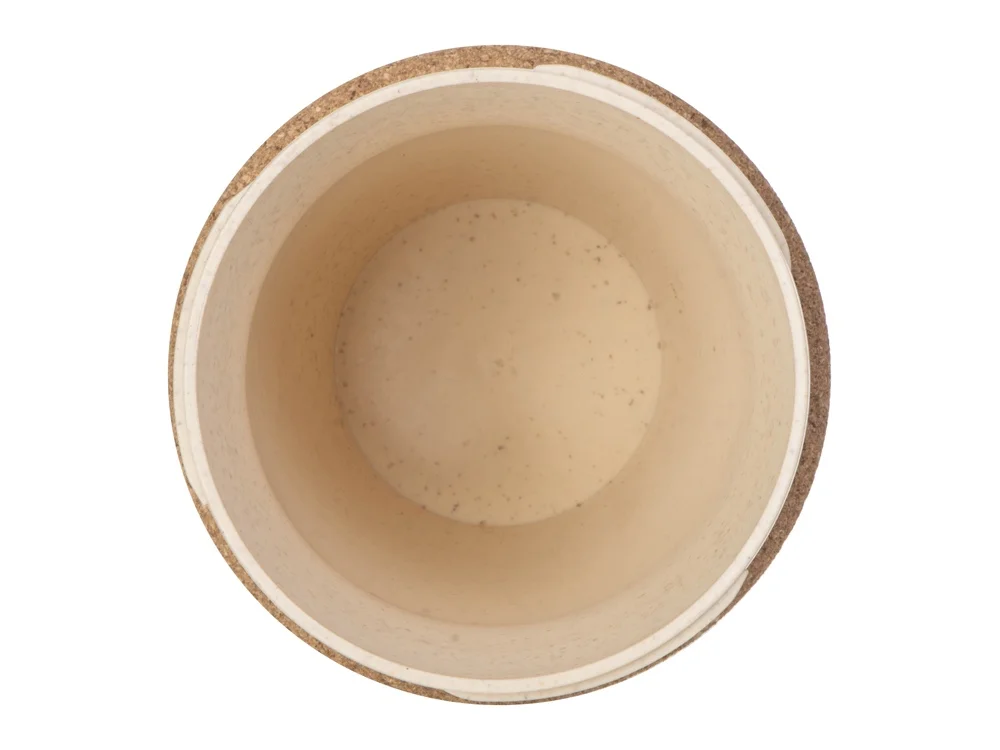 Стакан из пшеничного волокна с двойными стенками Pino