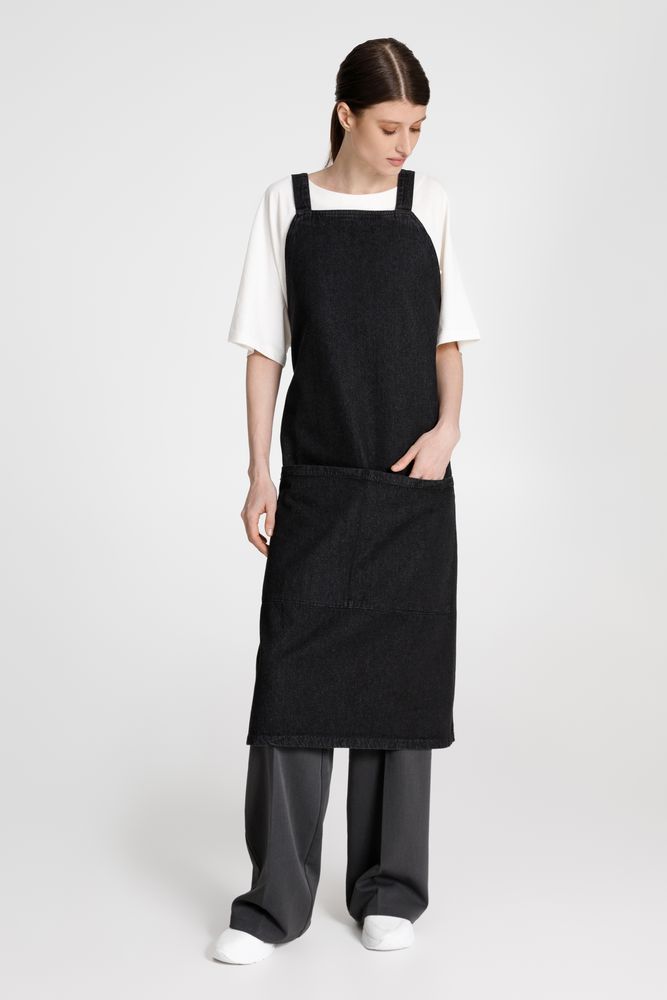 Фартук джинсовый E2