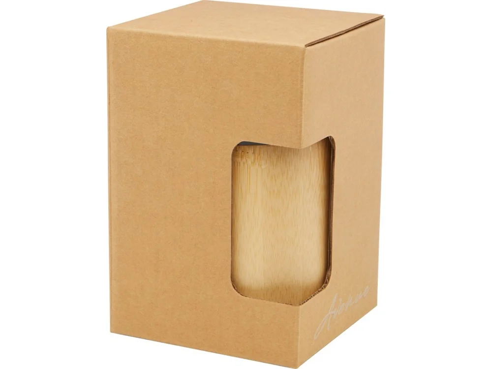 Фарфоровая кружка Pereira с бамбуковой внешней стенкой