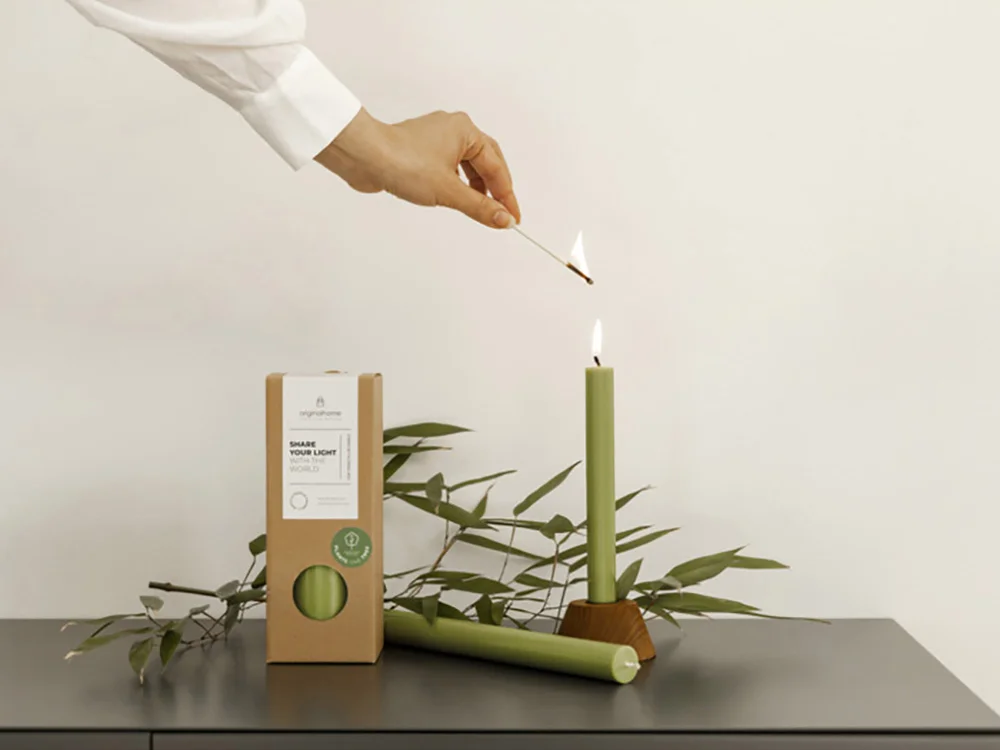 Набор столовых свечей, 10 шт.