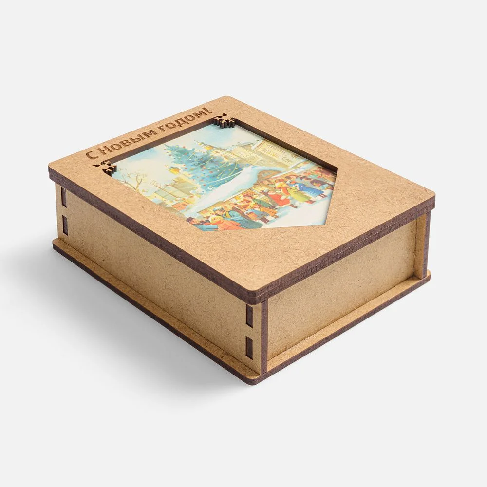 Деревянные флажки «Праздничные мотивы»