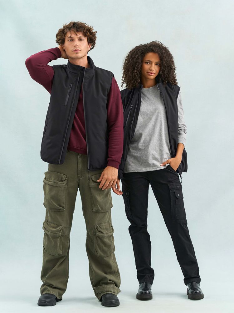 Жилет софтшелл унисекс Falcon BW