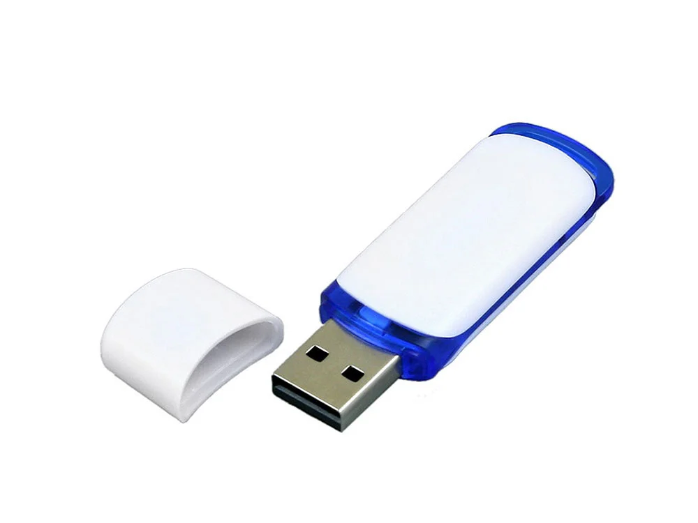 USB 2.0- флешка на 16 Гб с цветными вставками