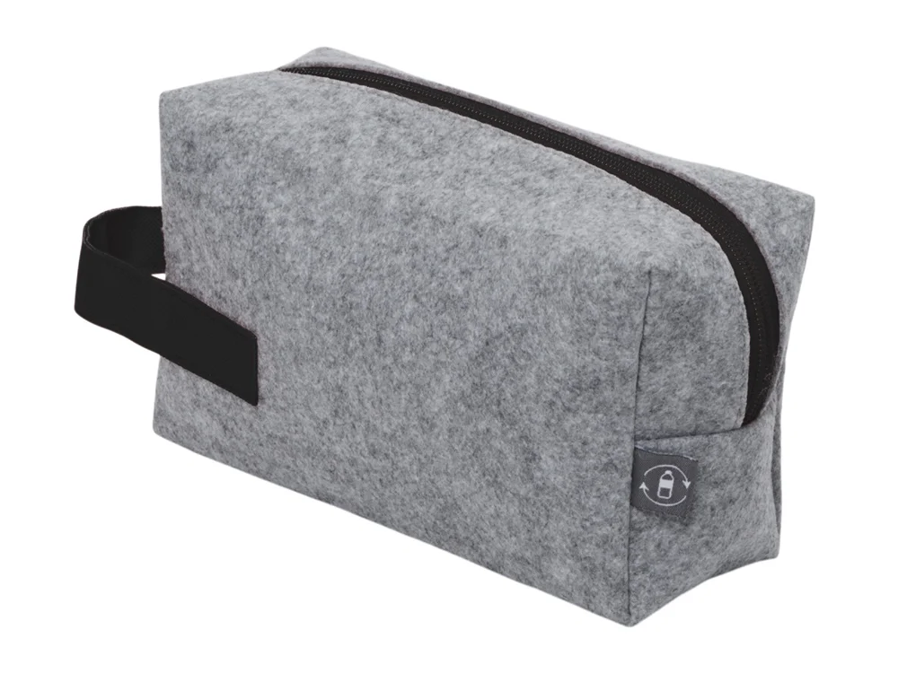 Косметичка из РПЕТ фетра с ручкой Felt