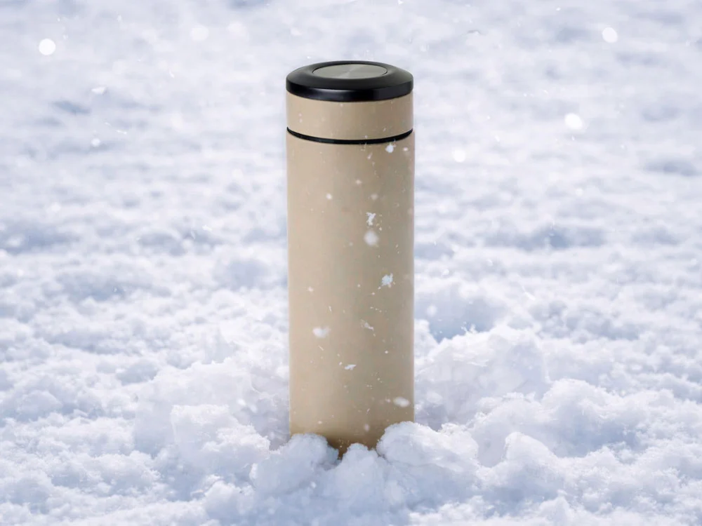 Термос Confident с покрытием soft-touch