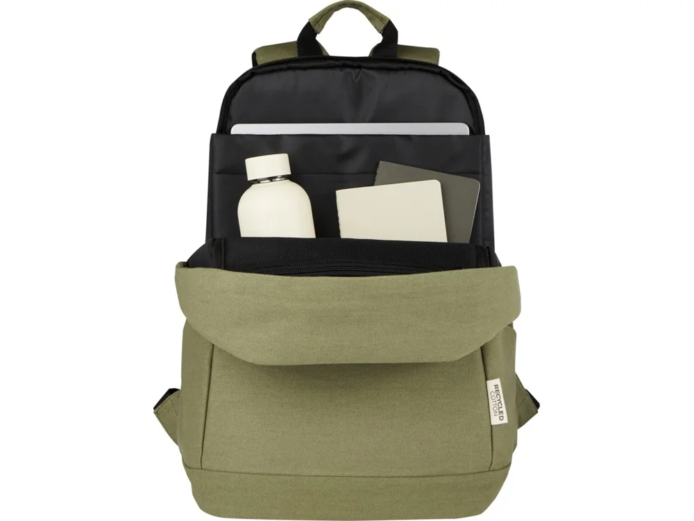 Противокражный рюкзак Joey для ноутбука 15,6 из переработанного брезента