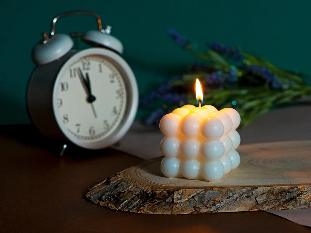 Свеча Bubbles, без отдушки