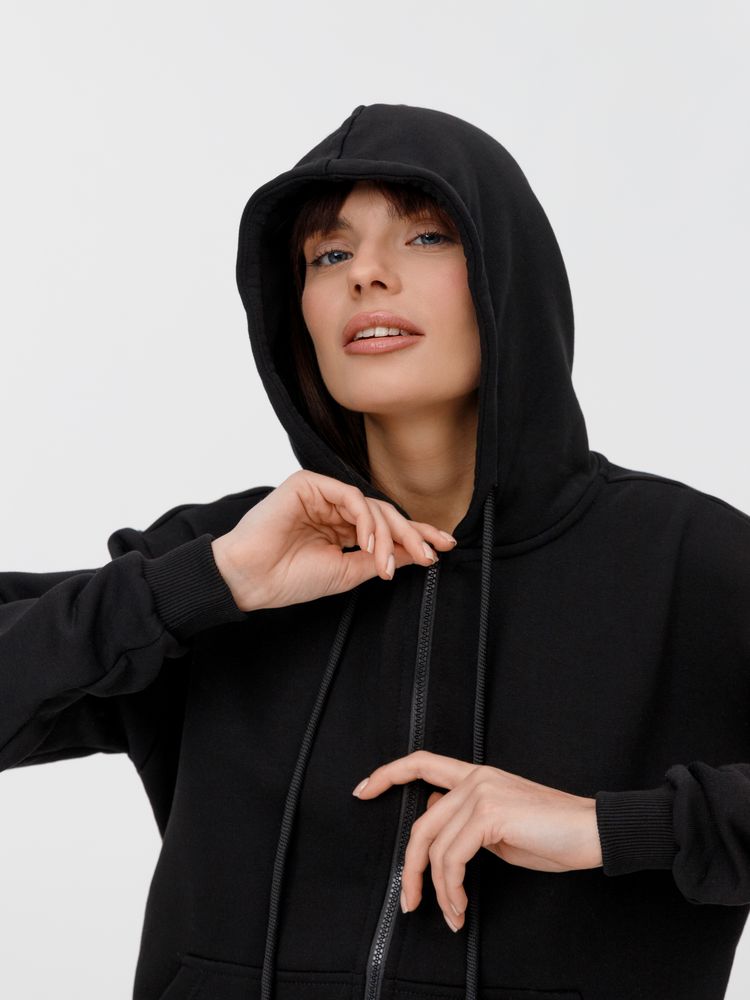 Толстовка унисекс оверсайз на молнии Zippy Terry