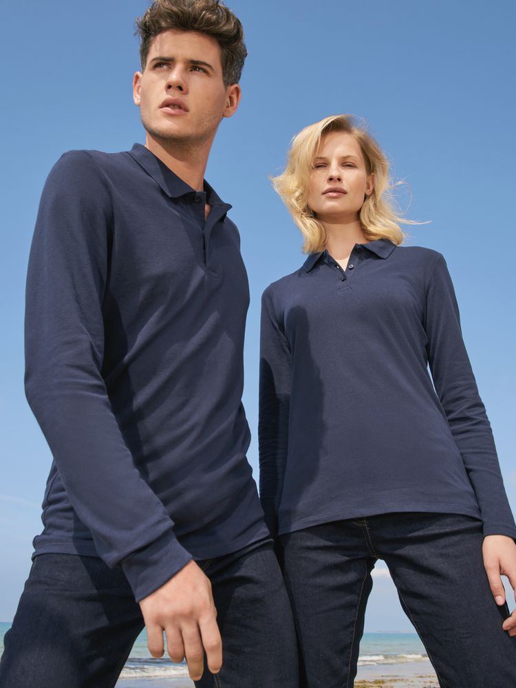 Рубашка поло женская с длинным рукавом Perfect LSL Women