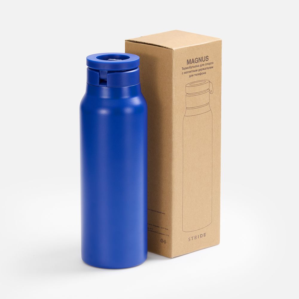 Термобутылка Magnus с магнитным держателем для телефона