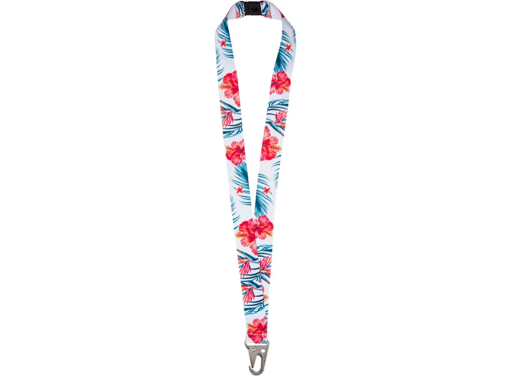 Ланъярд под сублимацию с карабином и замком обрыва, 2,5 см