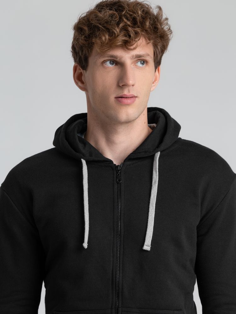 Толстовка на молнии с капюшоном Unit Siverga Heavy