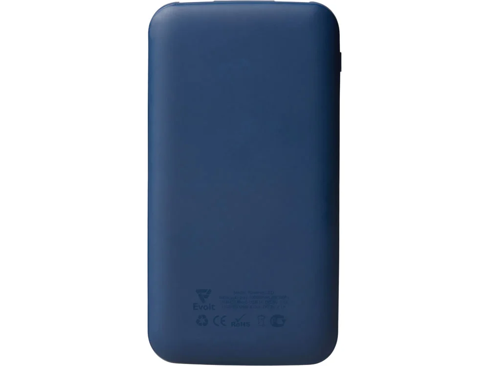 Набор из внешнего аккумулятора и универсального кабеля с подсветкой лого Reserve LED, 10000mAh