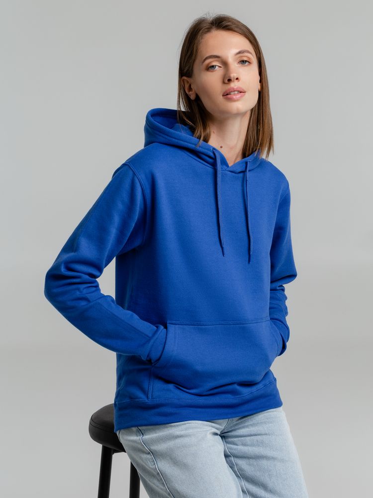 Толстовка с капюшоном Snake II голубая