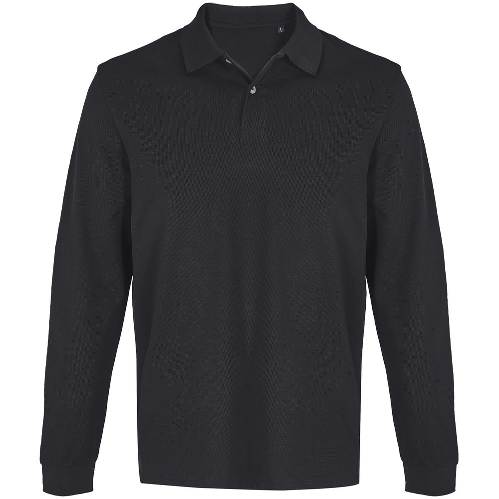 Рубашка поло унисекс с длинным рукавом Pacific LSL