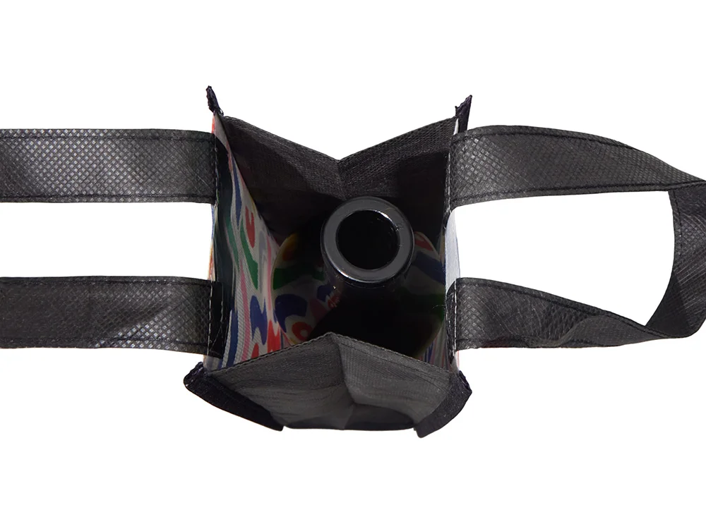 Чехол для бутылки из нетканого материала PET с возможностью полноцветной печати