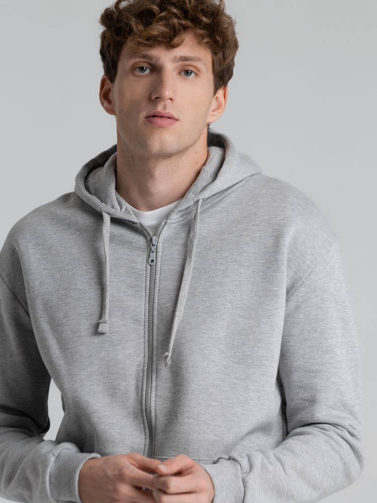 Толстовка на молнии с капюшоном Unit Siverga Heavy