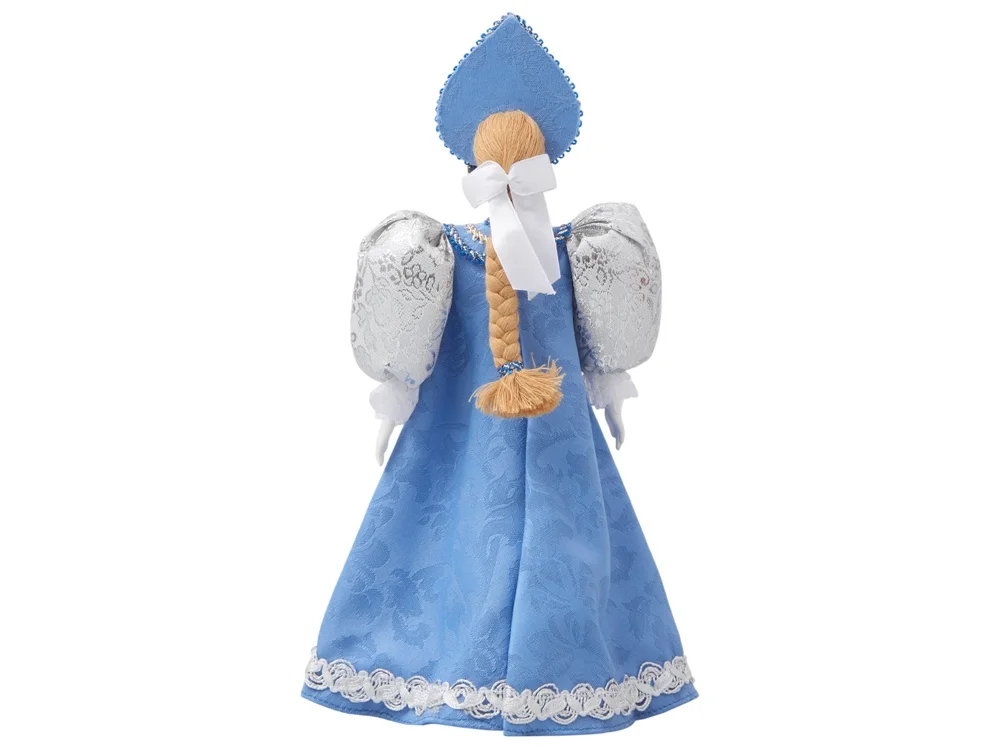 Подарочный набор: кукла фарфоровая, крем-мёд с лаймом и имбирем