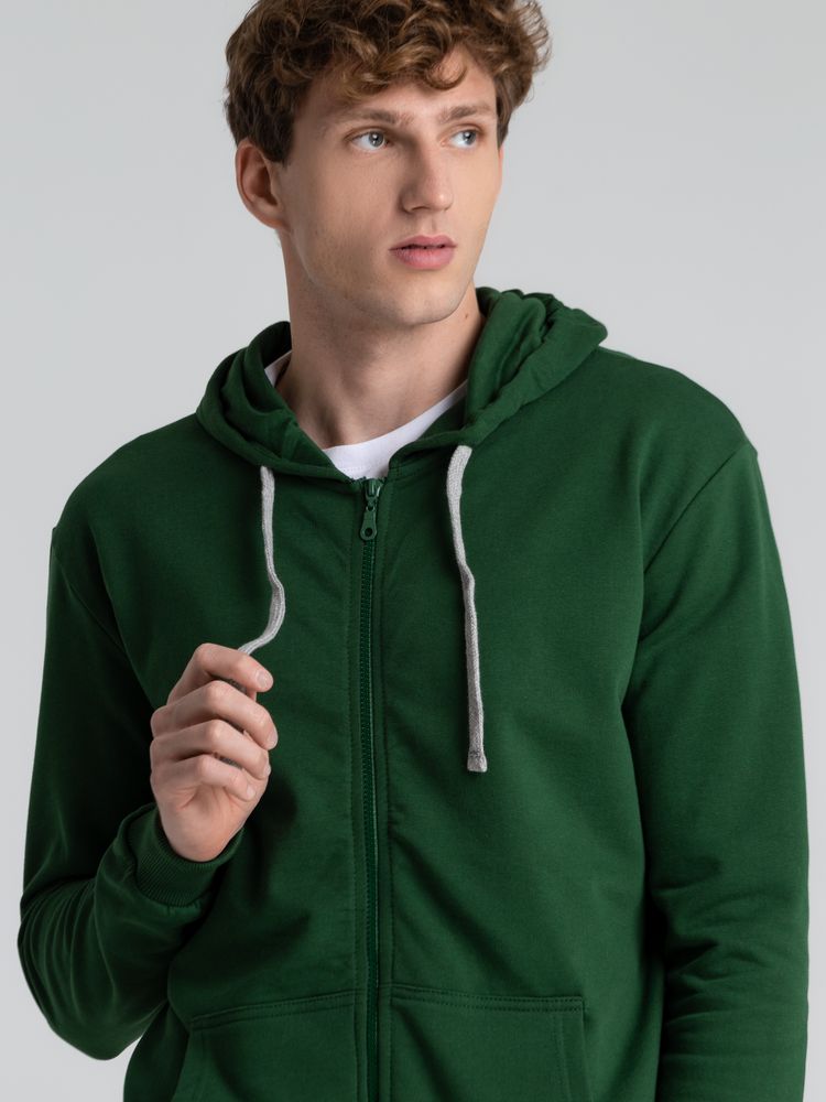 Толстовка на молнии с капюшоном Unit Siverga Heavy