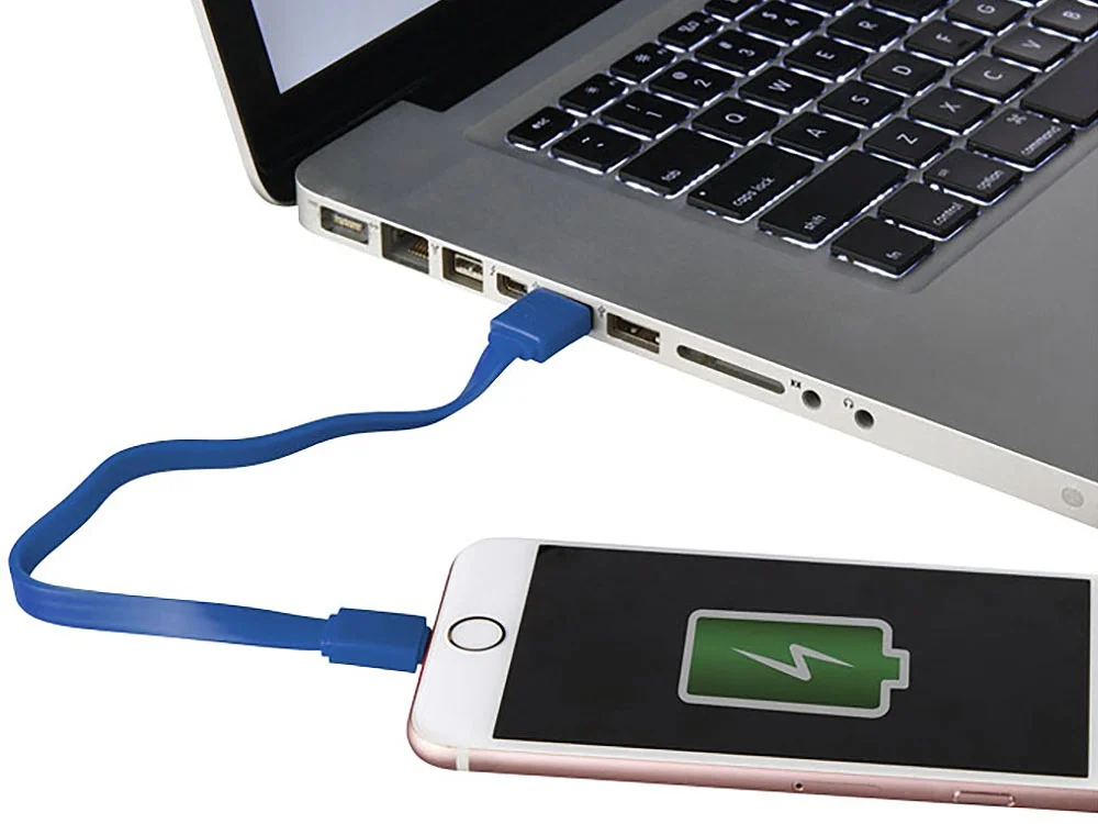 Кабель для зарядки 2 в 1, Micro USB + Lightning