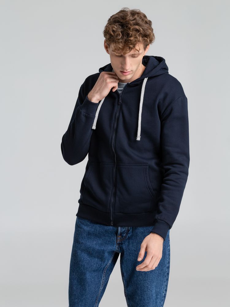 Толстовка на молнии с капюшоном Unit Siverga Heavy