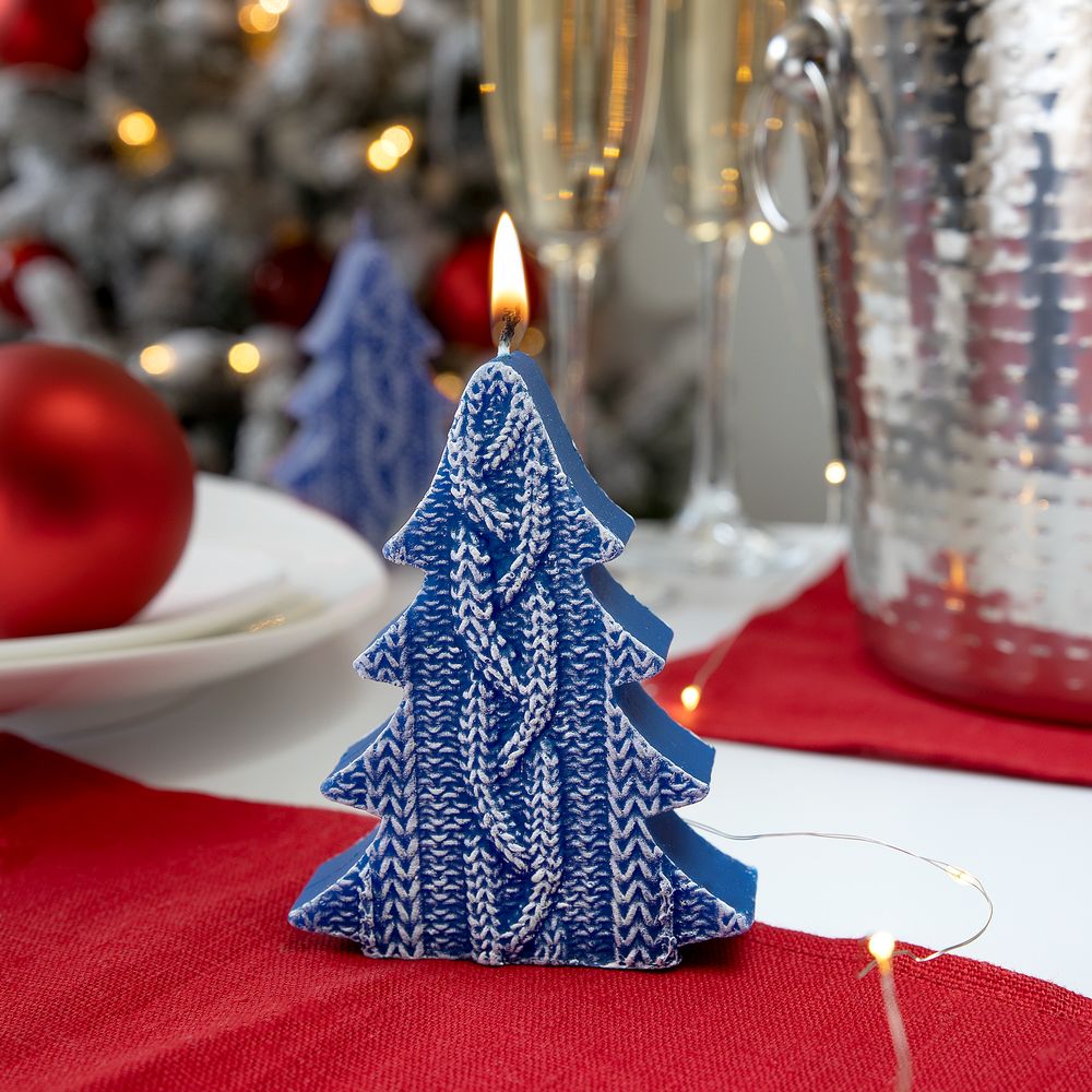 Свеча Kniteam, елка