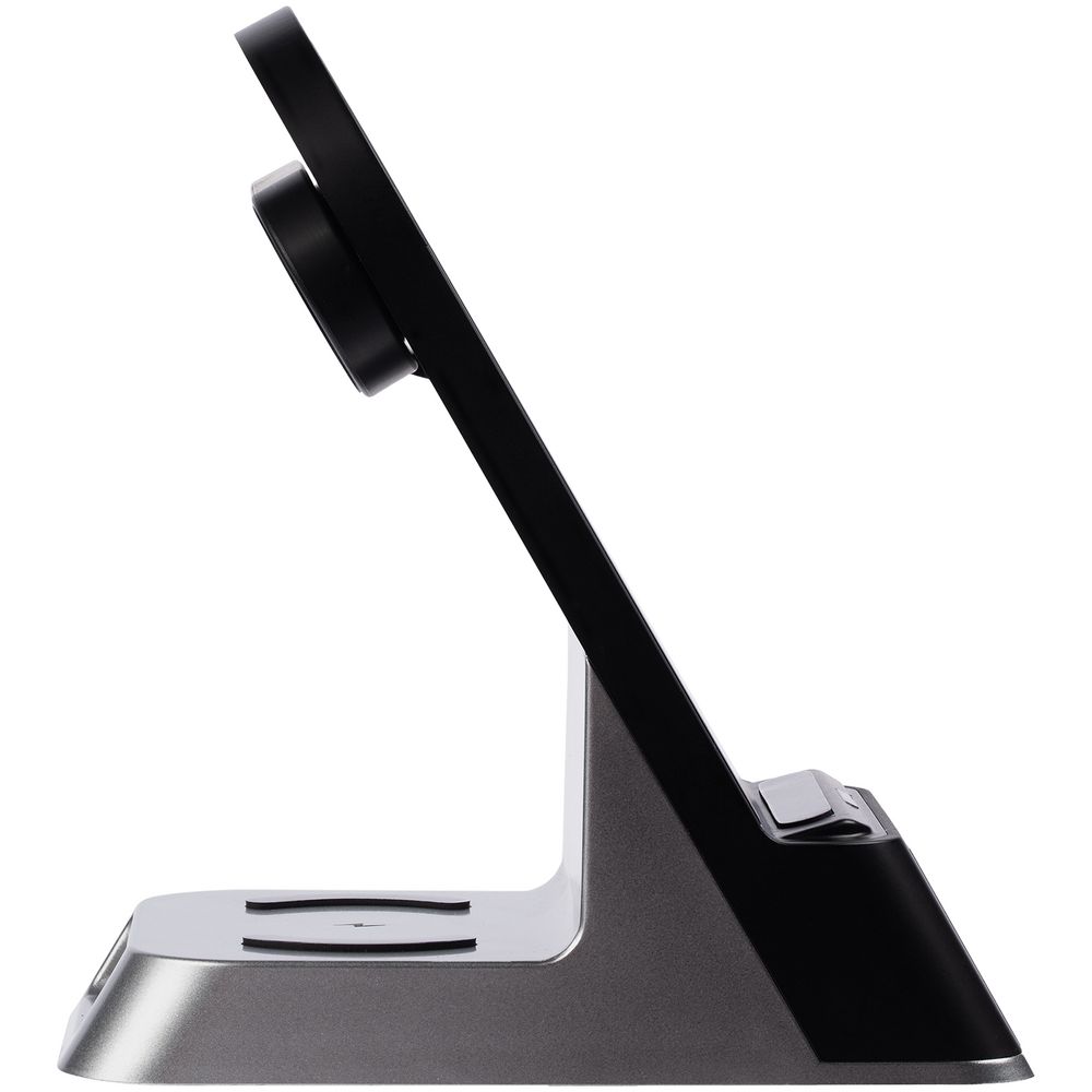 Зарядная станция с часами E-Store для смартфона, часов и наушников