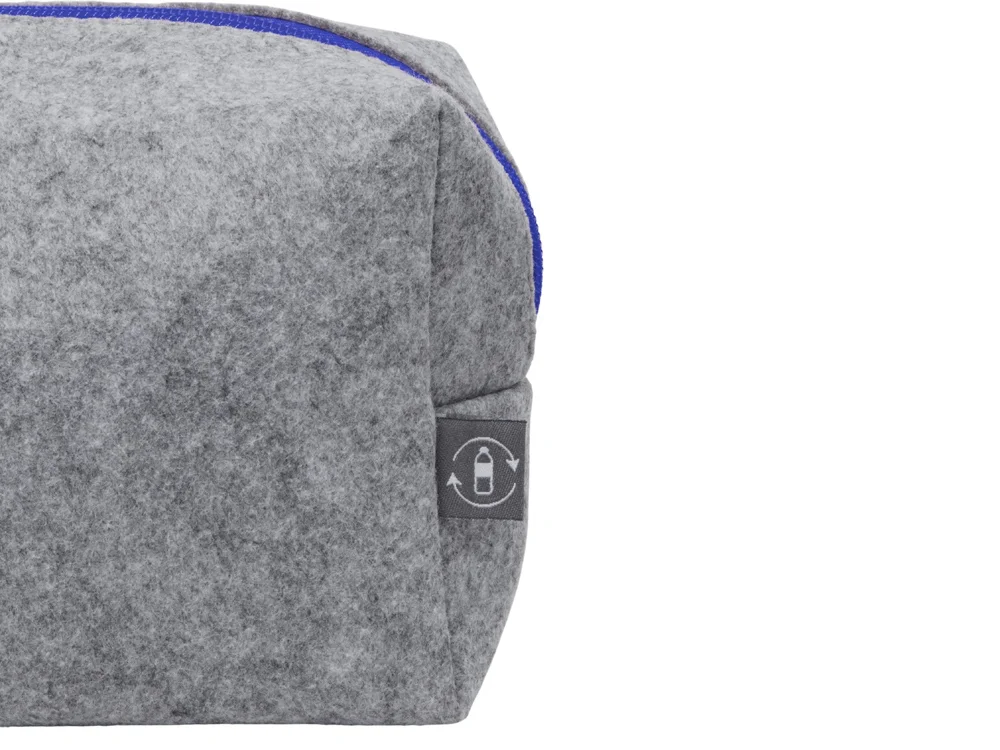 Косметичка из РПЕТ фетра с ручкой Felt