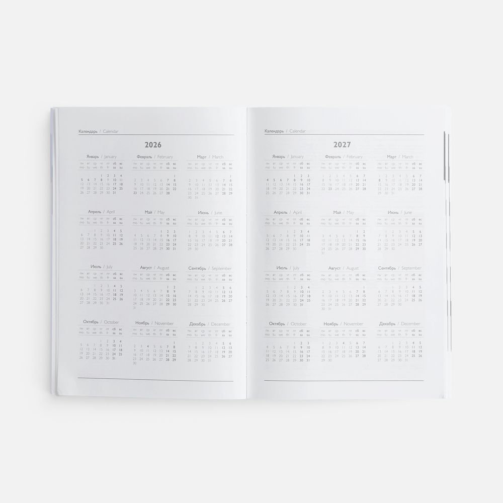 Ежедневник Baza, датированный