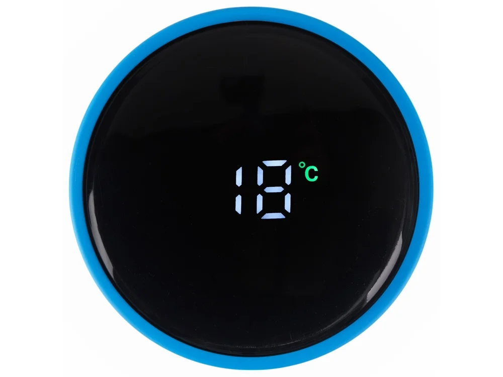 Вакуумный термос Module X с индикатором температуры и медной изоляцией, 500 мл, крафтовый тубус