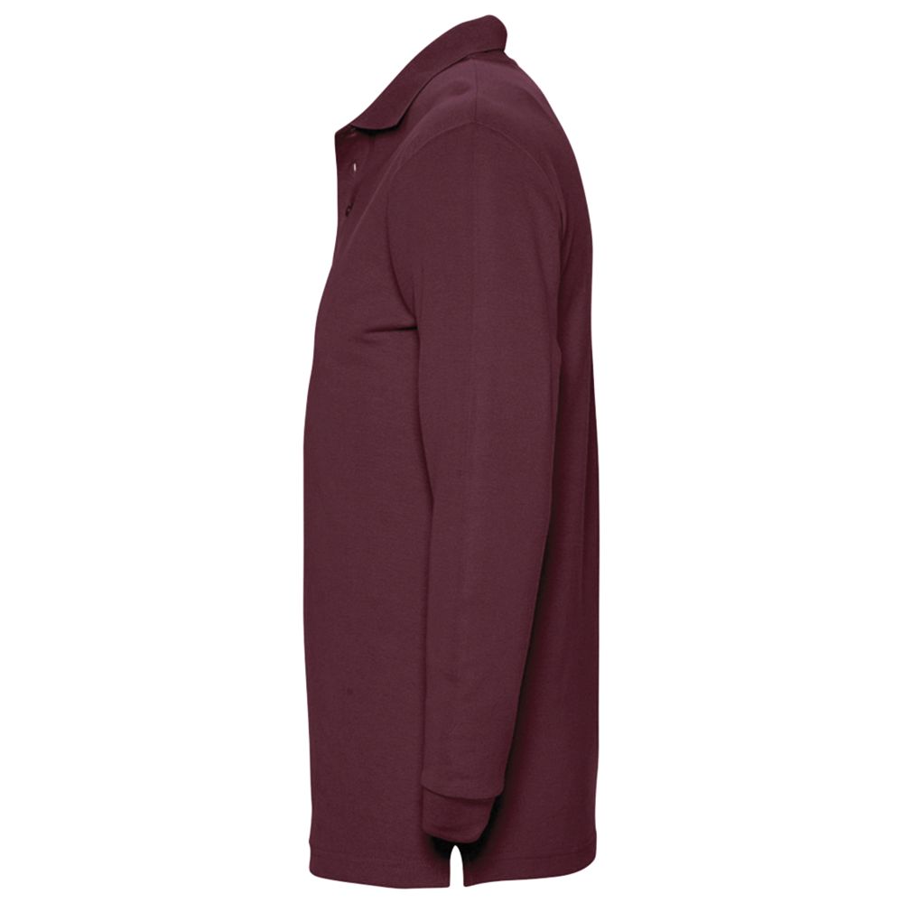 Рубашка поло мужская с длинным рукавом Winter II 210 бежевая